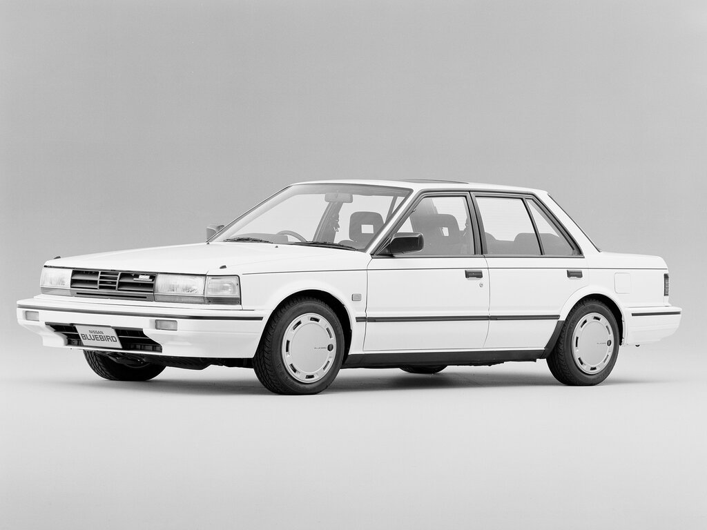 Nissan Bluebird (RU11, U11, EU11) 7 поколение, рестайлинг, седан (08.1985 - 08.1987)